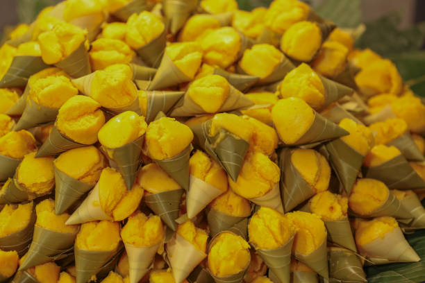 istock Toddy Palm Cake. Thai dessert 1291778494