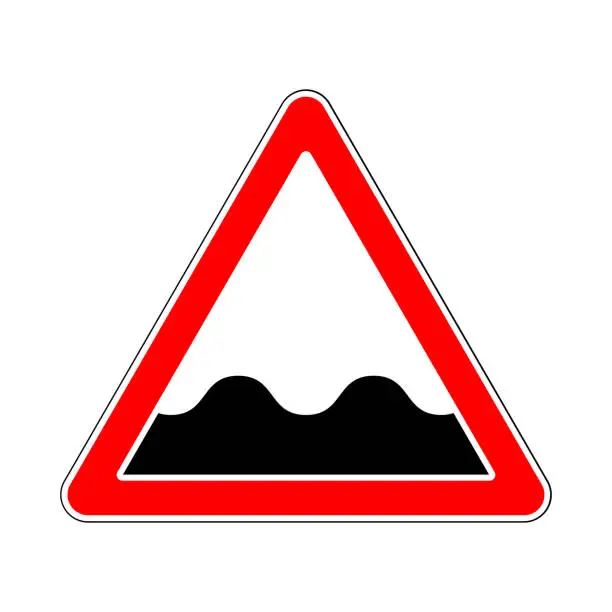 Vector illustration of Traffic-Road Sign