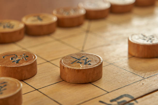 istock close up of  chinese chess 1291797696