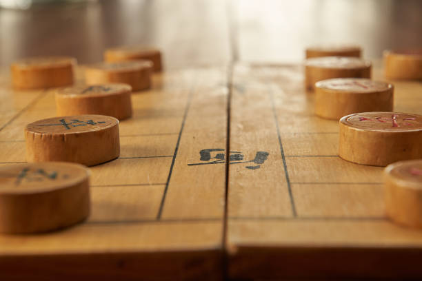 istock close up of  chinese chess 1291797778