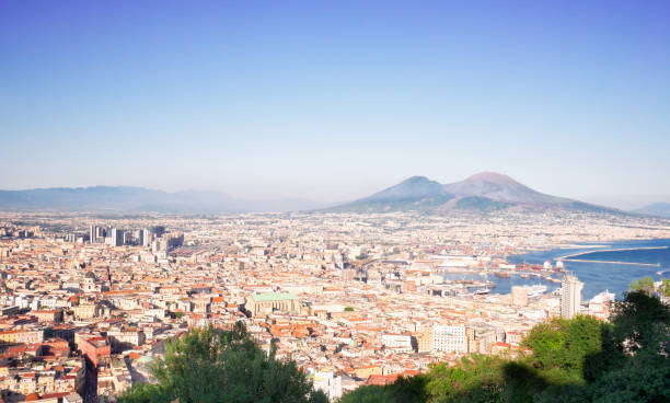 istock Naples and Vesuvius volcano, Italy 1291811193