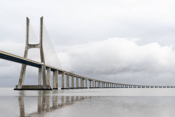 istock view of the Vasco da Gama Bridge in Lisbon 1291814132