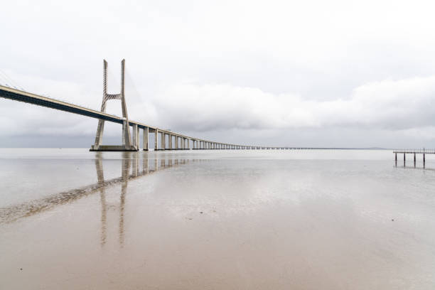 istock view of the Vasco da Gama Bridge in Lisbon 1291815290