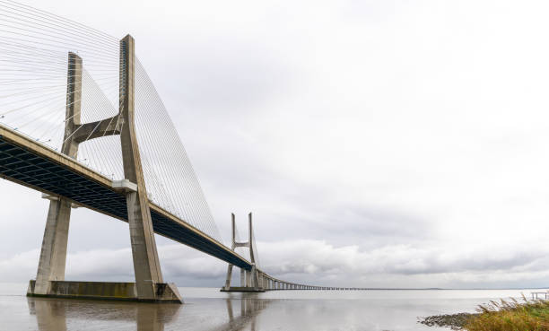 istock view of the Vasco da Gama Bridge in Lisbon 1291815514
