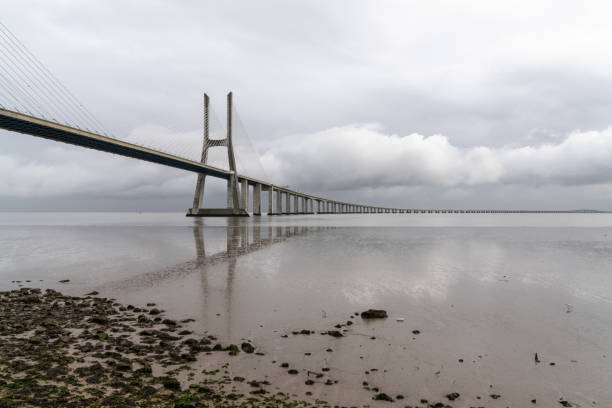 istock view of the Vasco da Gama Bridge in Lisbon 1291815573
