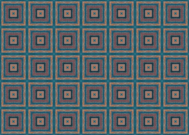 Art and domestic craft. Beautiful traditional vintage cotton carpet. Retro backgraund ant texture in mandala shape