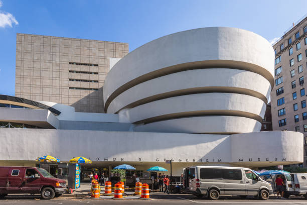 The Solomon R. Guggenheim Museum of modern and contemporary art. New York, USA - October 10 2018.