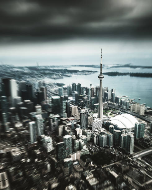 istock toronto aerial view of the downtown 1291838413