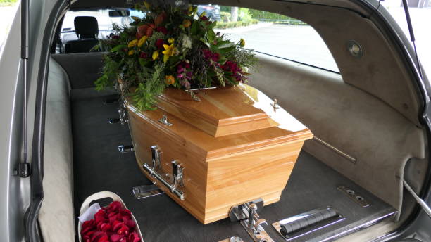 Increasing death from Corona virus and Covid 19 pandemic outbreak Increasing death from Corona virus and Covid 19 pandemic outbreak hearse photos stock pictures, royalty-free photos & images