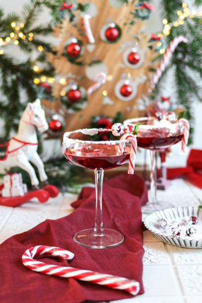 istock Festive Cranberry Cocktail for Christmas 1291841534