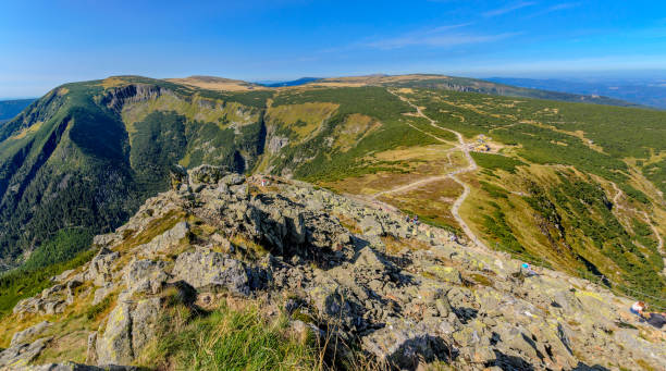 istock Giants Mountains ridge from Sniezka peak. 1291844386