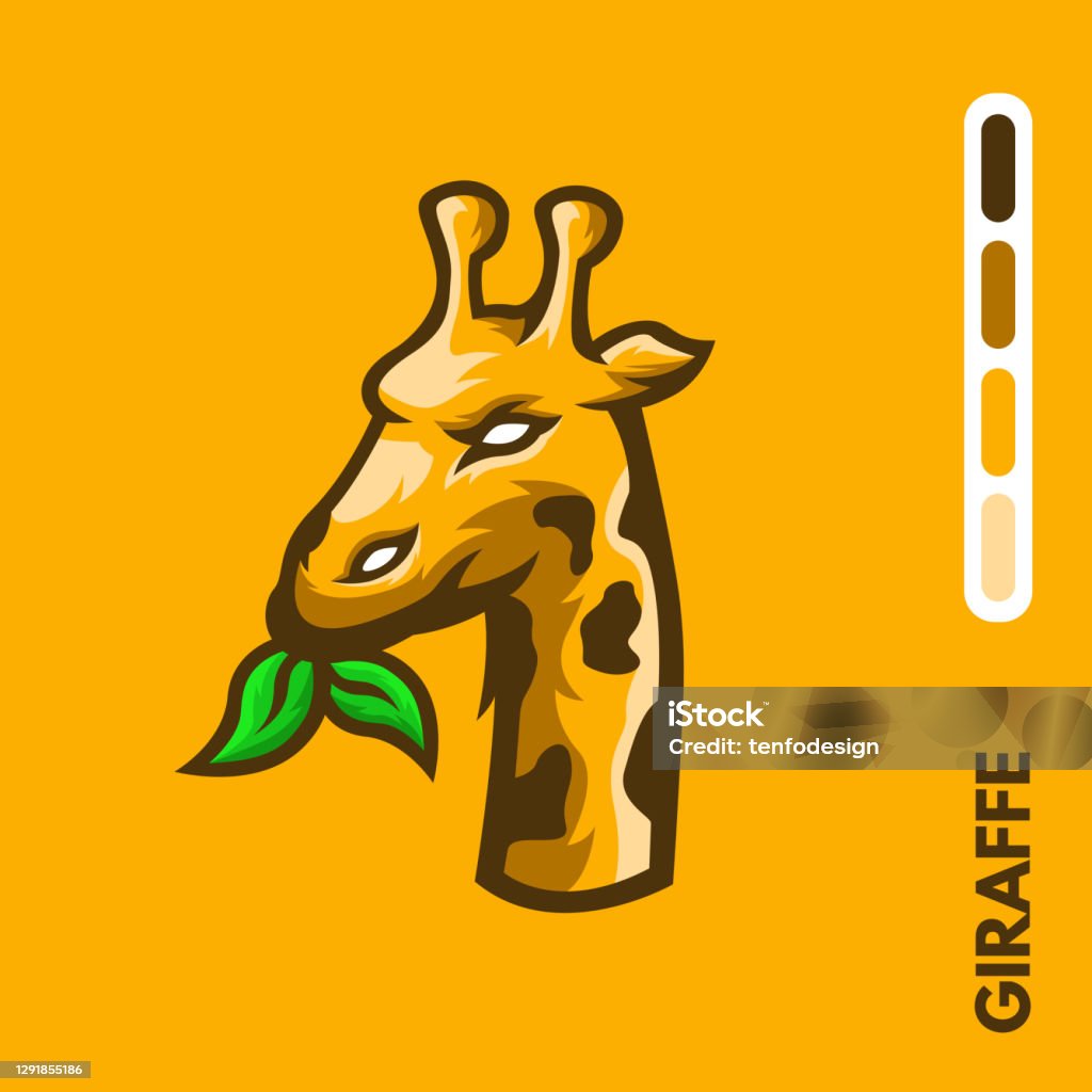 Giraffe Mascot Stock Illustration - Download Image Now - Giraffe