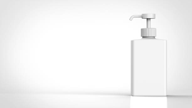 istock alcohol hand gel bottle white front right 3d 1291872084