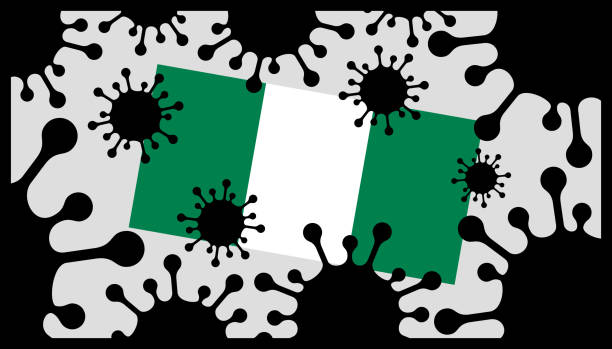 istock Covid-19 coronavirus pandemic icon and nigeria flag 1291872846