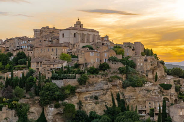 istock Goult in Provence, beautiful village 1291886926