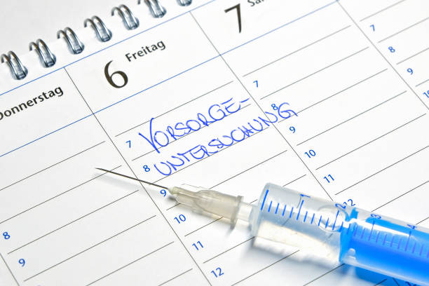 istock Note in the calendar - Appointment for preventive medical check-up 1291890785