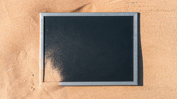 istock Dust heap beach texture on shore background. Pile desert sand isolated on black. Copy space of summer vacation and business travel concept. 1291892513