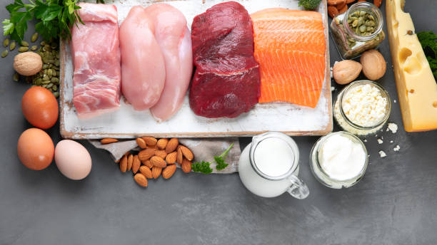 istock Healthy sources of zinc. 1291896374
