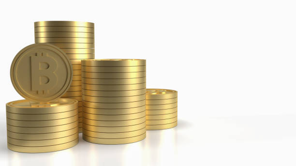 istock The bitcoin on white background for business content 3d rendering 1291897752