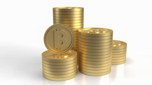 istock The bitcoin on white background for business content 3d rendering 1291897784