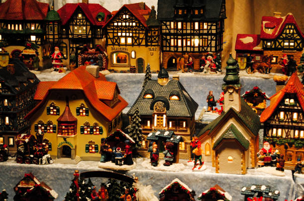 istock Christmas market detail 1291898944