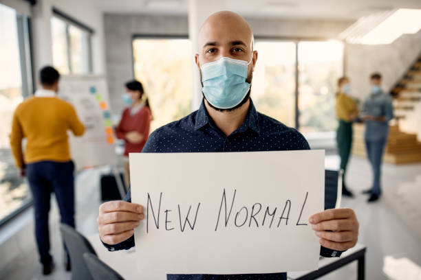 istock The new normal during coronavirus pandemic! 1291901339