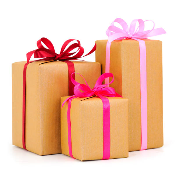 istock Gift boxes, gifts on a white background isolated. 1291902662