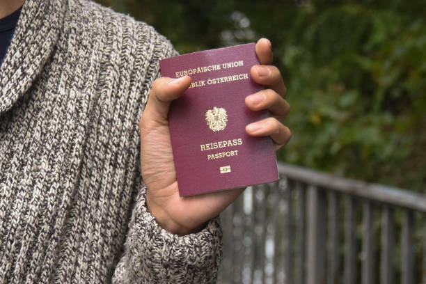 passport for identification, european union, austria,