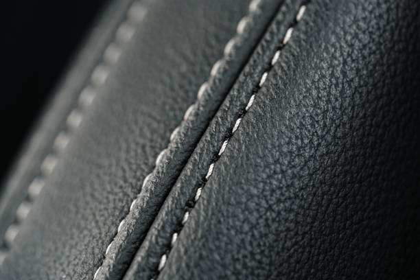 istock Leather seats of a new luxury car 1291906183