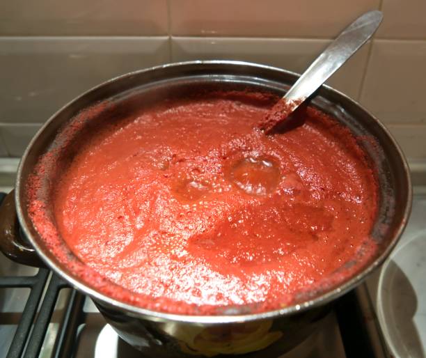 istock red tomato juice in a saucepan 1291907157