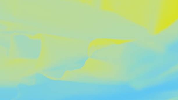 istock Trendy color green sheen and blue abstract panorama background 1291920702