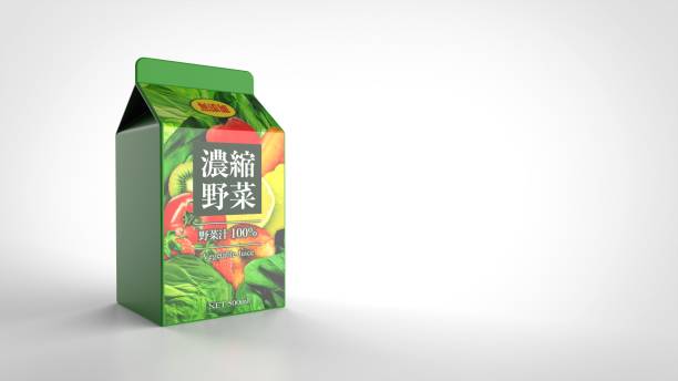 istock vegetable juice 500ml Japanese left 3d rendering 1291924080
