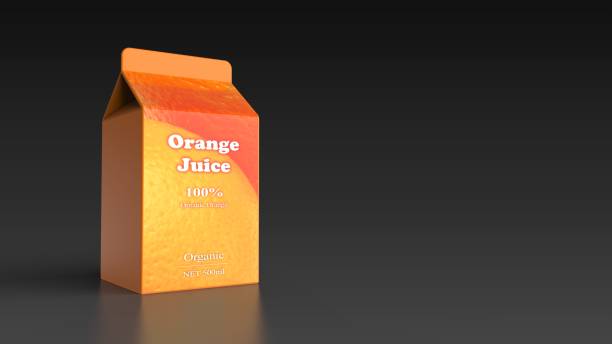 istock orange juice 500ml black background left 3d rendering 1291926485