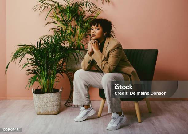 I Found A Style That Feels Comfortable And Right Stock Photo - Download Image Now - Women, Fashion, One Woman Only