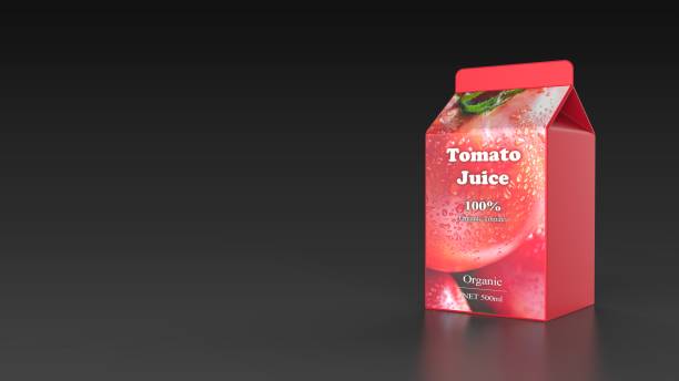 istock tomato juice 500ml black background right 3d rendering 1291929620