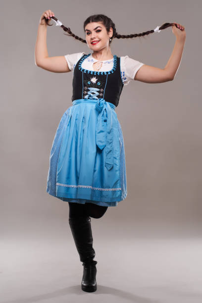 istock Woman in German popular costume 1291938367