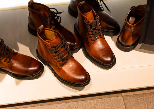 istock Modern, fashionable men's shoes. 1291952995