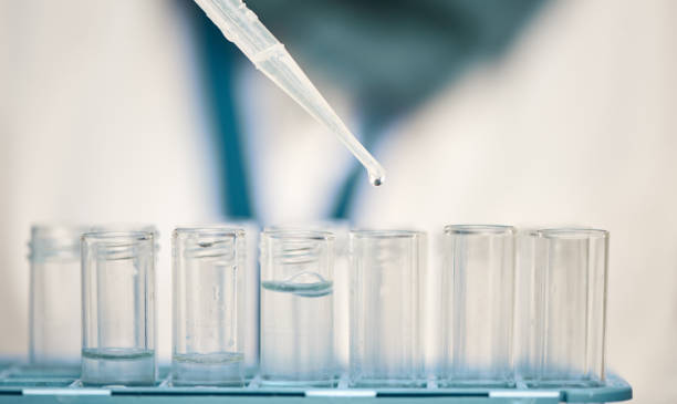 istock Combining chemicals to create the right reaction 1291956317