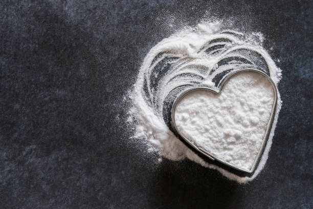 istock Baking Soda in a Heart Shape 1291958356
