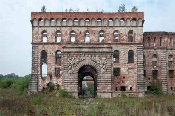 Sosnowiec, Poland. The old workers' district. A dying old workers' district located near the former Katarzyna steelworks and the Fitzner i Gamper plant.