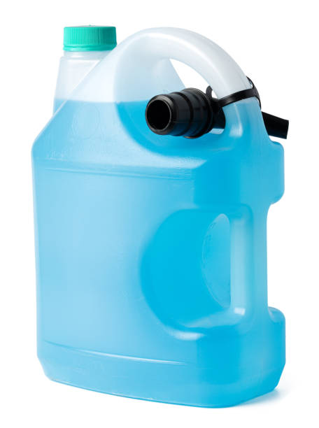 istock Winter window blue cleaner isolated on a white background. 1291972922