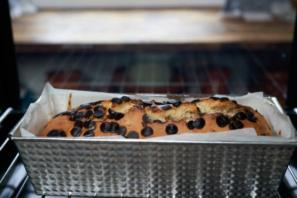 istock Baking Banana Bread in the Oven 1291979450