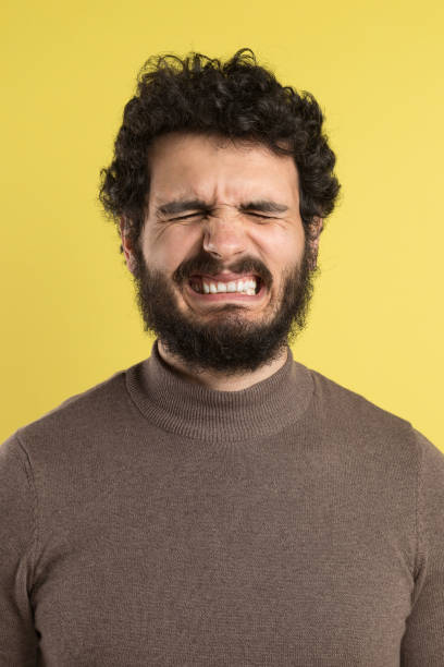 istock Portrait of a young man under stress 1291995982