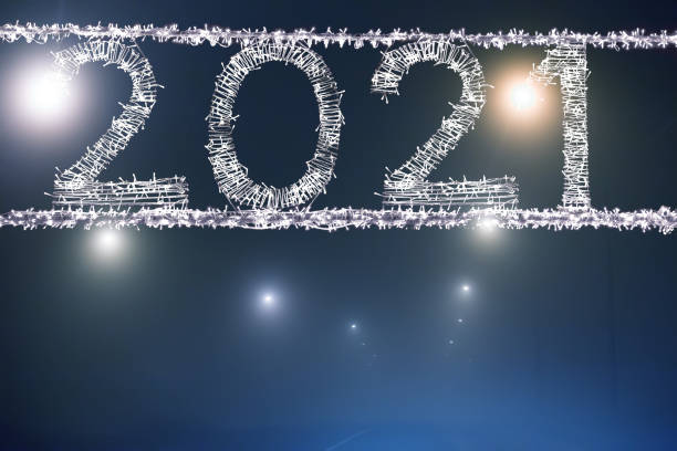 istock 2021 Glowing in the dark garland 1292004137