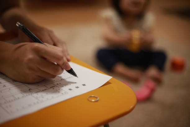 istock Image of divorce with children 1292027396