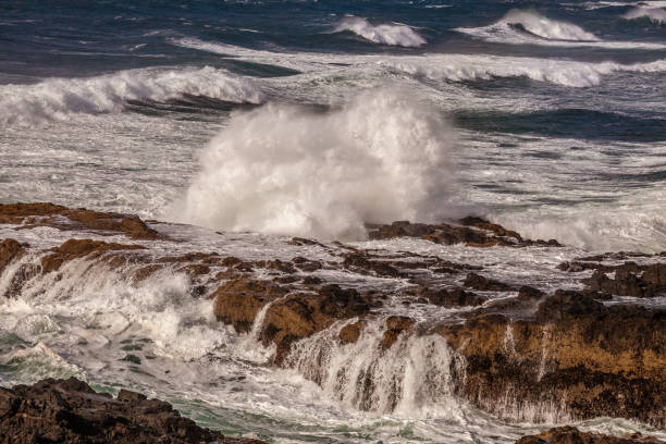 istock Waves at Cape Perpetua in Oregon 1292030758