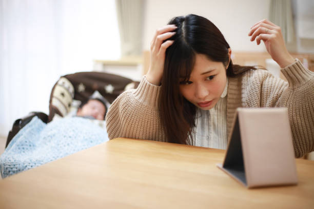 istock Mother who cares about hair 1292034842