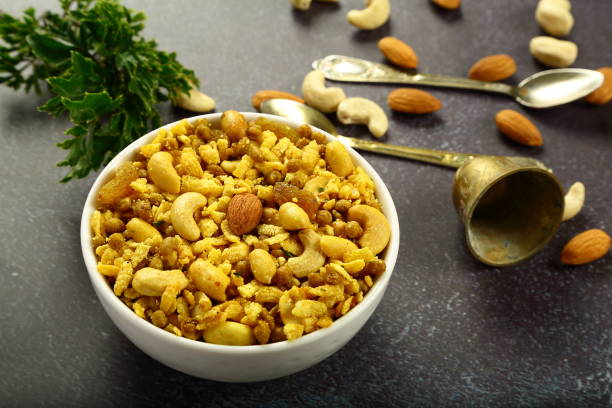 istock Indian vegan diet snack- mixture. 1292052439