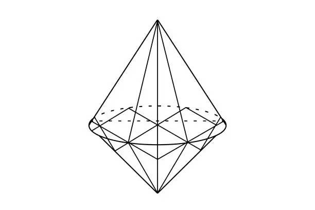 Photo of Trigonometry triangle proportion. Simple school study example scheme. Educational explanation drawing. Trigonometry Pythagorean theorem. A mathematical example with a triangle pattern. 3d illustration