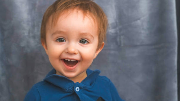 istock The handsome baby boy have fun at home 1292079480